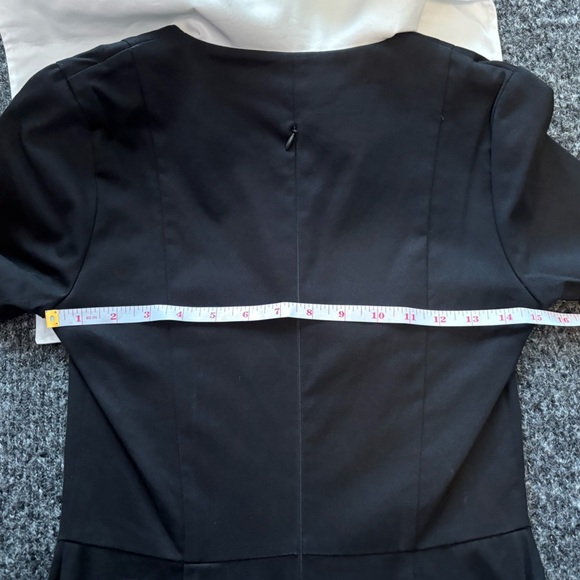 Anouki Designer Sz S Amore Black And White Mermaid Cotton Dress New Wit… - Picture 13 of 15